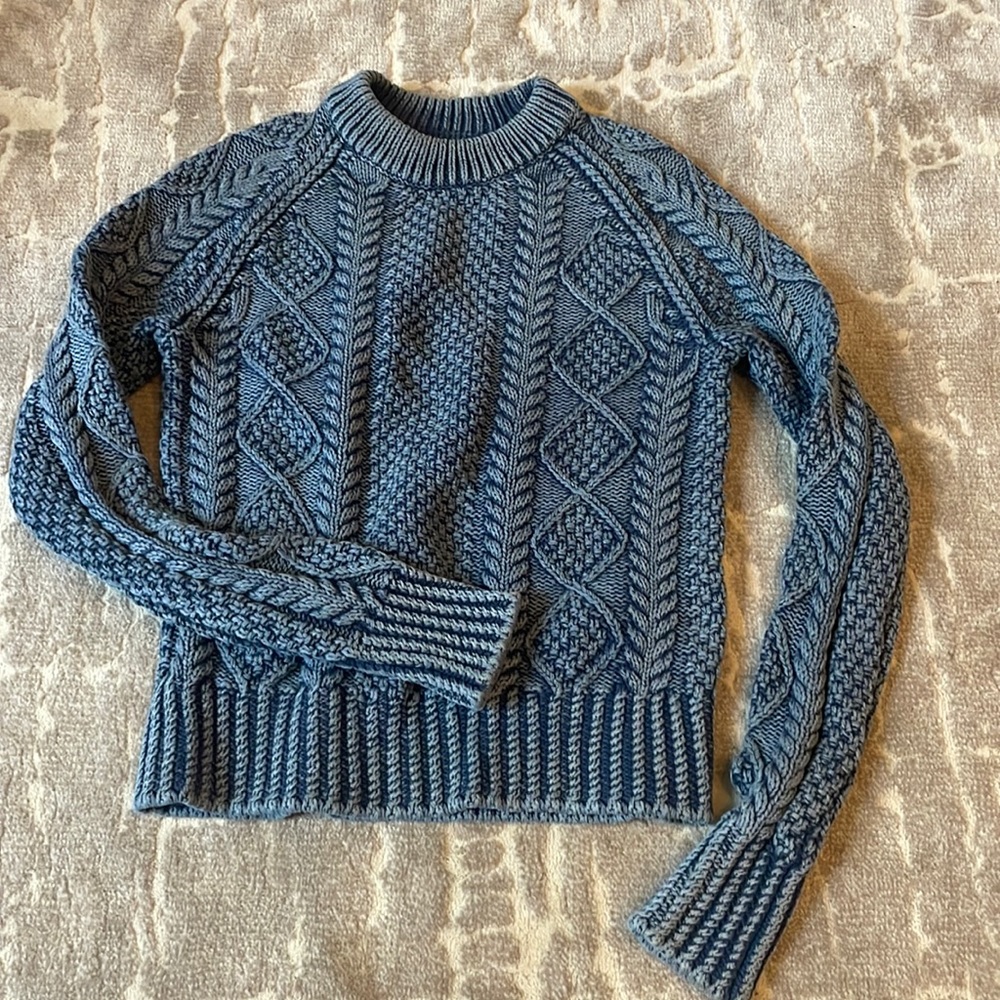 LL Bean Signature Fisherman Sweater